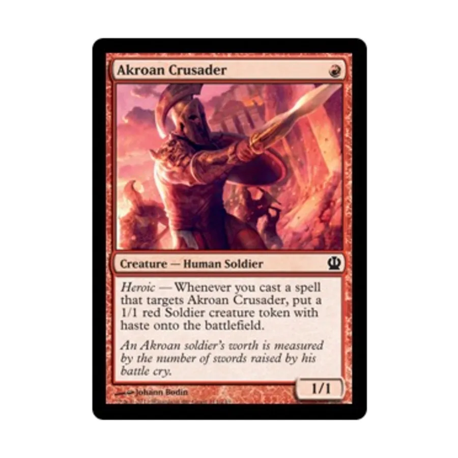 CCG Акроанский крестоносец (К), MTG - Theros
CCG Акроанский крестоносец (К), MTG - Theros