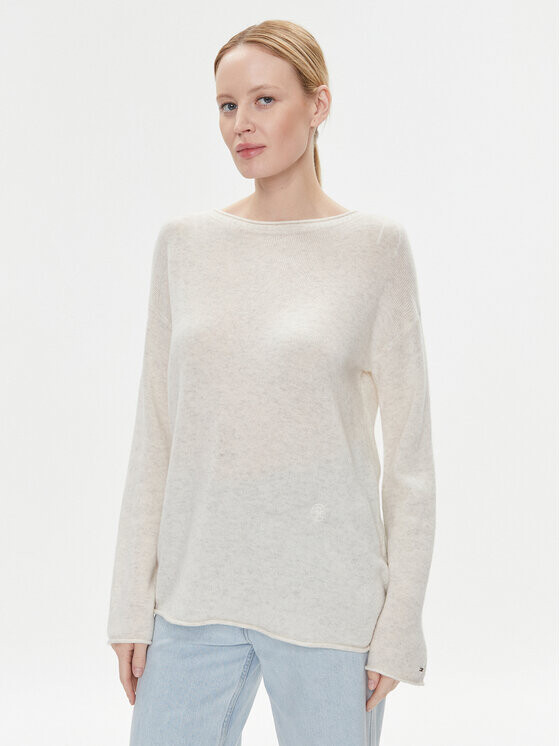 Пуловер свободного кроя Tommy Hilfiger, экрю
Пуловер свободного кроя Tommy Hilfiger, экрю