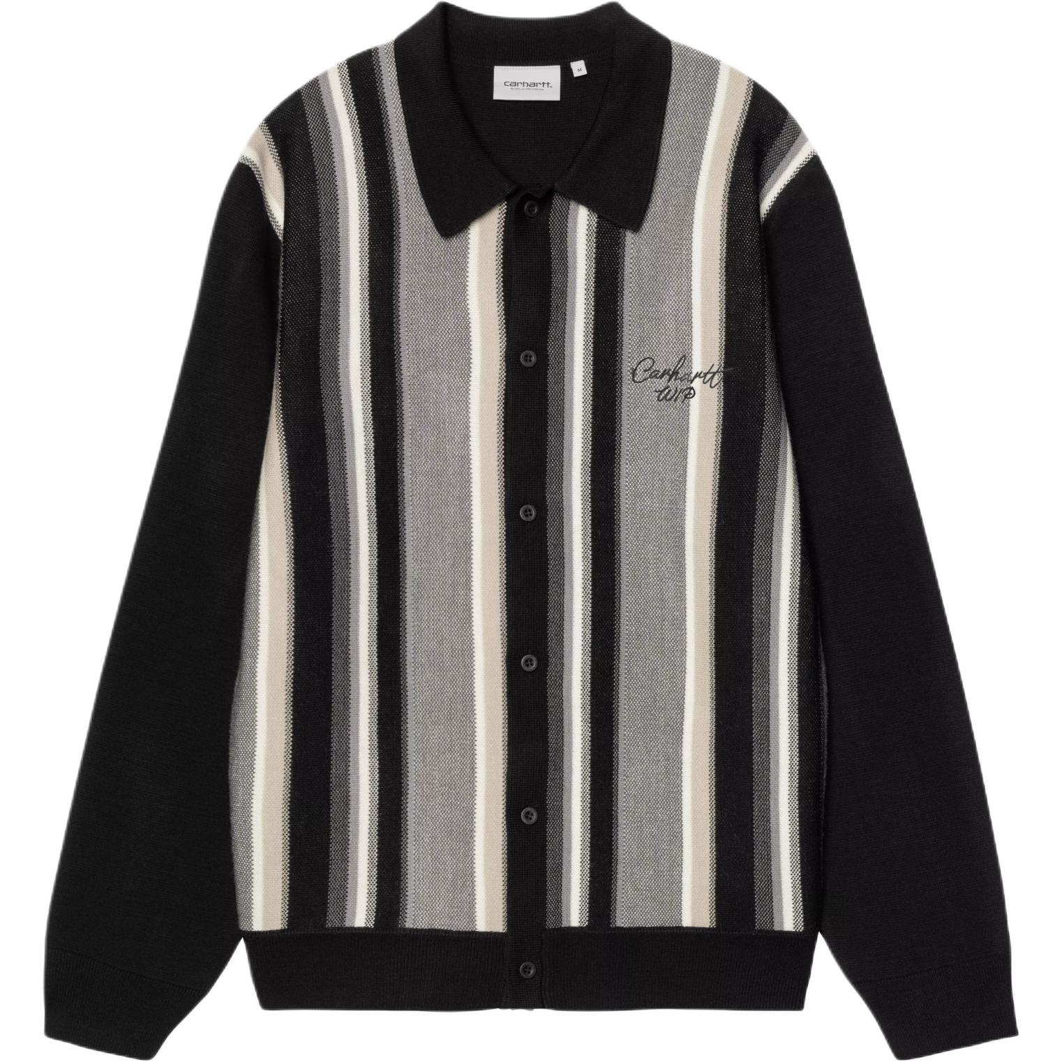 Поло кардиган в полоску bainter Carhartt WIP, графит
Поло кардиган в полоску bainter Carhartt WIP, графит