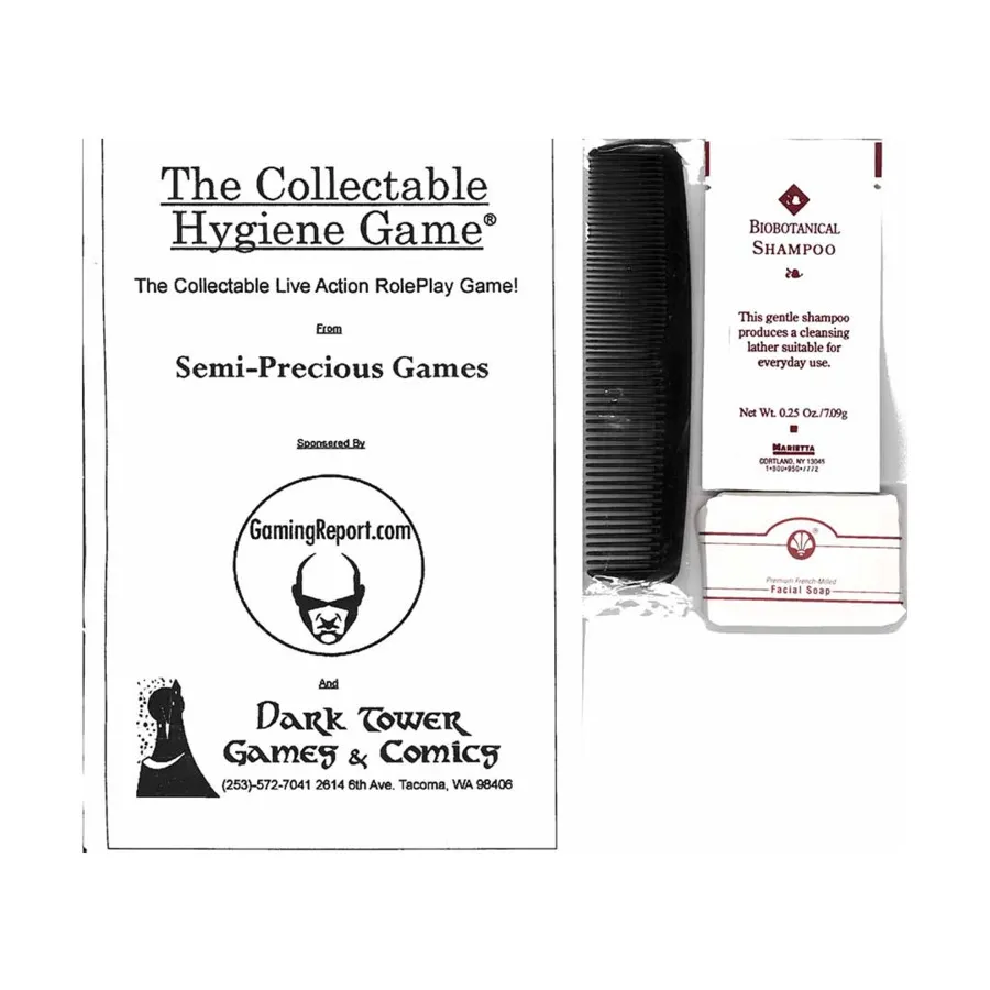 Коллекционная игра о гигиене, The (Comb Edition), Collectable Hygiene Game 
Коллекционная игра о гигиене, The (Comb Edition), Collectable Hygiene Game