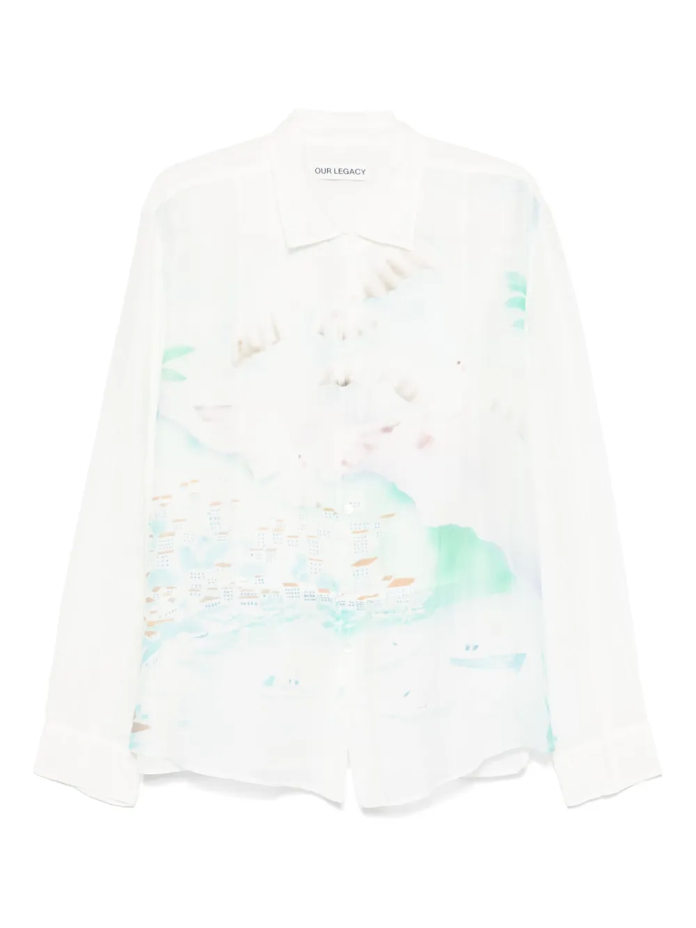 Рубашка Adorn OUR LEGACY, нейтральный 
Рубашка Adorn OUR LEGACY, нейтральный