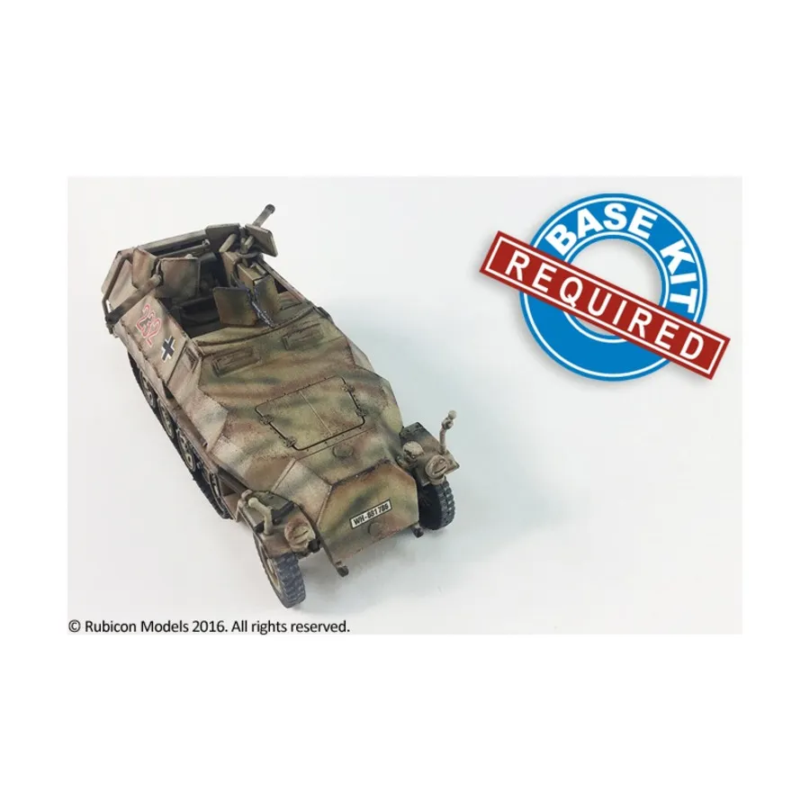 Расширение SdKfz 251/16 Ausf C/D, World War II - Germany & Axis (28mm) 
Расширение SdKfz 251/16 Ausf C/D, World War II - Germany & Axis (28mm)