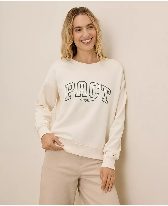 Женская толстовка Cloud Brushed из органического хлопка с принтом и флисом Pact, коричневый/бежевый
Женская толстовка Cloud Brushed из органического хлопка с принтом и флисом Pact, коричневый/бежевый