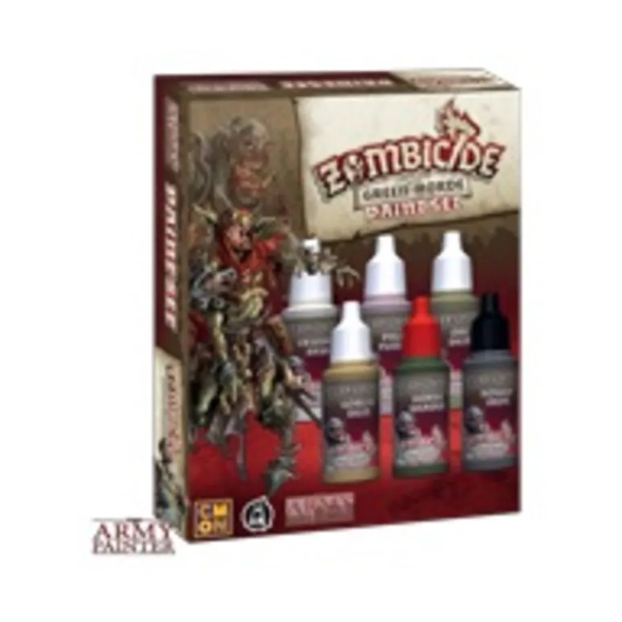 Набор красок «Зомбицид: Черная чума, Зеленая Орда», Warpaint Sets (The Army Painter)
Набор красок «Зомбицид: Черная чума, Зеленая Орда», Warpaint Sets (The Army Painter)