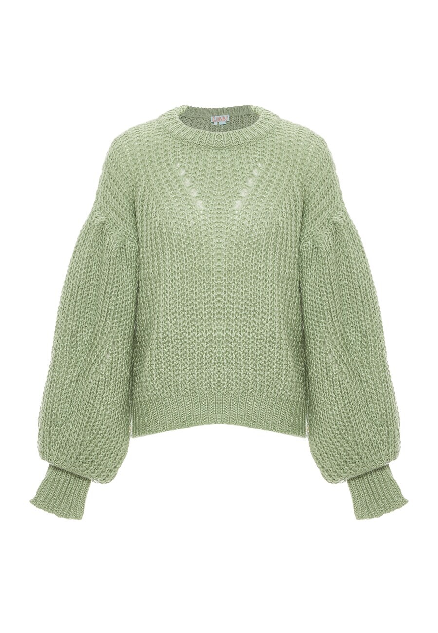 Тонкий вязаный свитер Libbi Sweater, пастельный зеленый
Тонкий вязаный свитер Libbi Sweater, пастельный зеленый