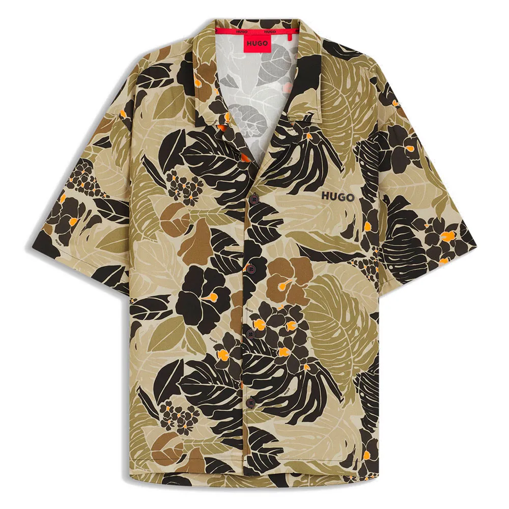 Рубашка с коротким рукавом HUGO Beach Relaxed, зеленый
Рубашка с коротким рукавом HUGO Beach Relaxed, зеленый