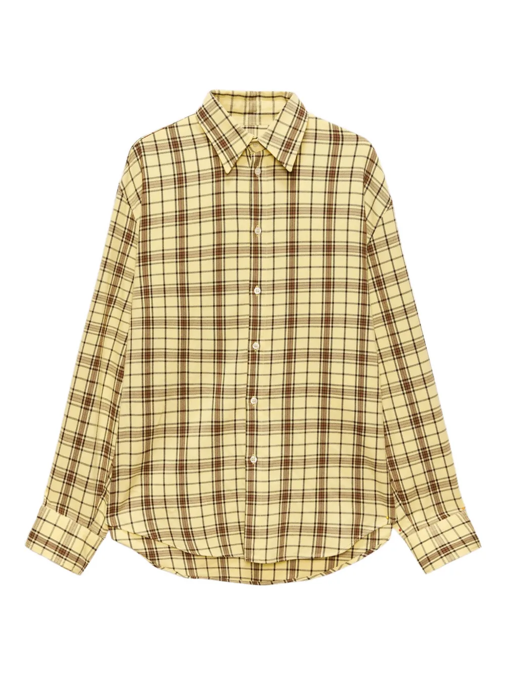 Клетчатая рубашка с длинными рукавами Msgm, желтый
Клетчатая рубашка с длинными рукавами Msgm, желтый