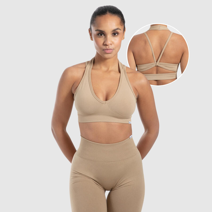 SMILODOX Женский спортивный бюстгальтер Yara светло-коричневый
SMILODOX Женский спортивный бюстгальтер Yara светло-коричневый