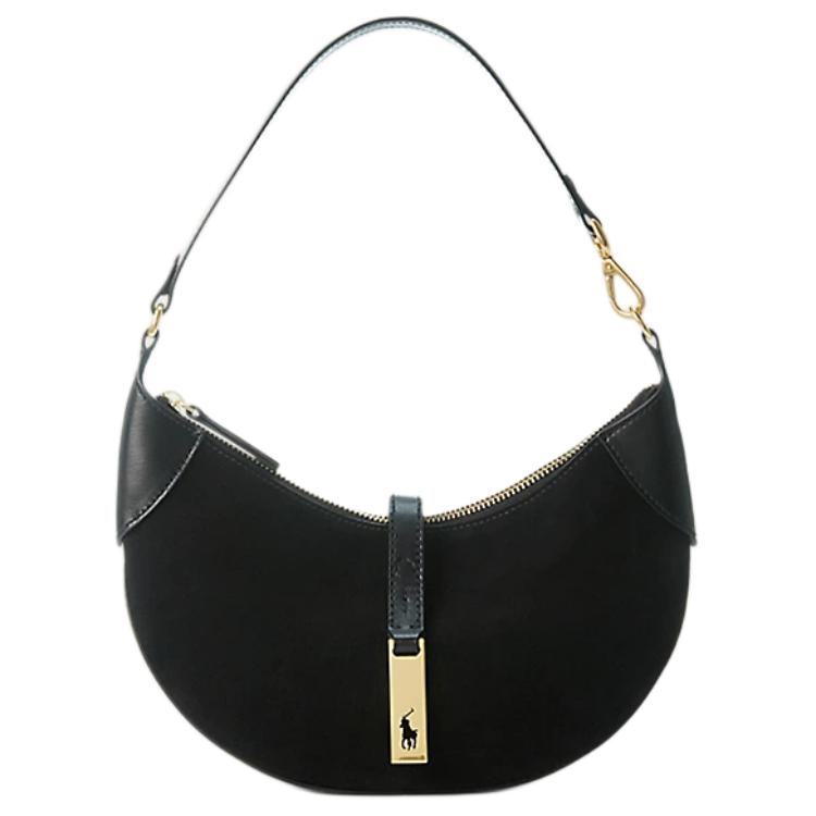 Кожаная мини-сумка через плечо женская черная Polo Ralph Lauren
Кожаная мини-сумка через плечо женская черная Polo Ralph Lauren