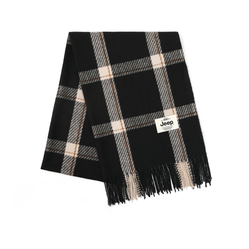 Jeep Вязаный шарф унисекс, Black
Jeep Вязаный шарф унисекс, Black