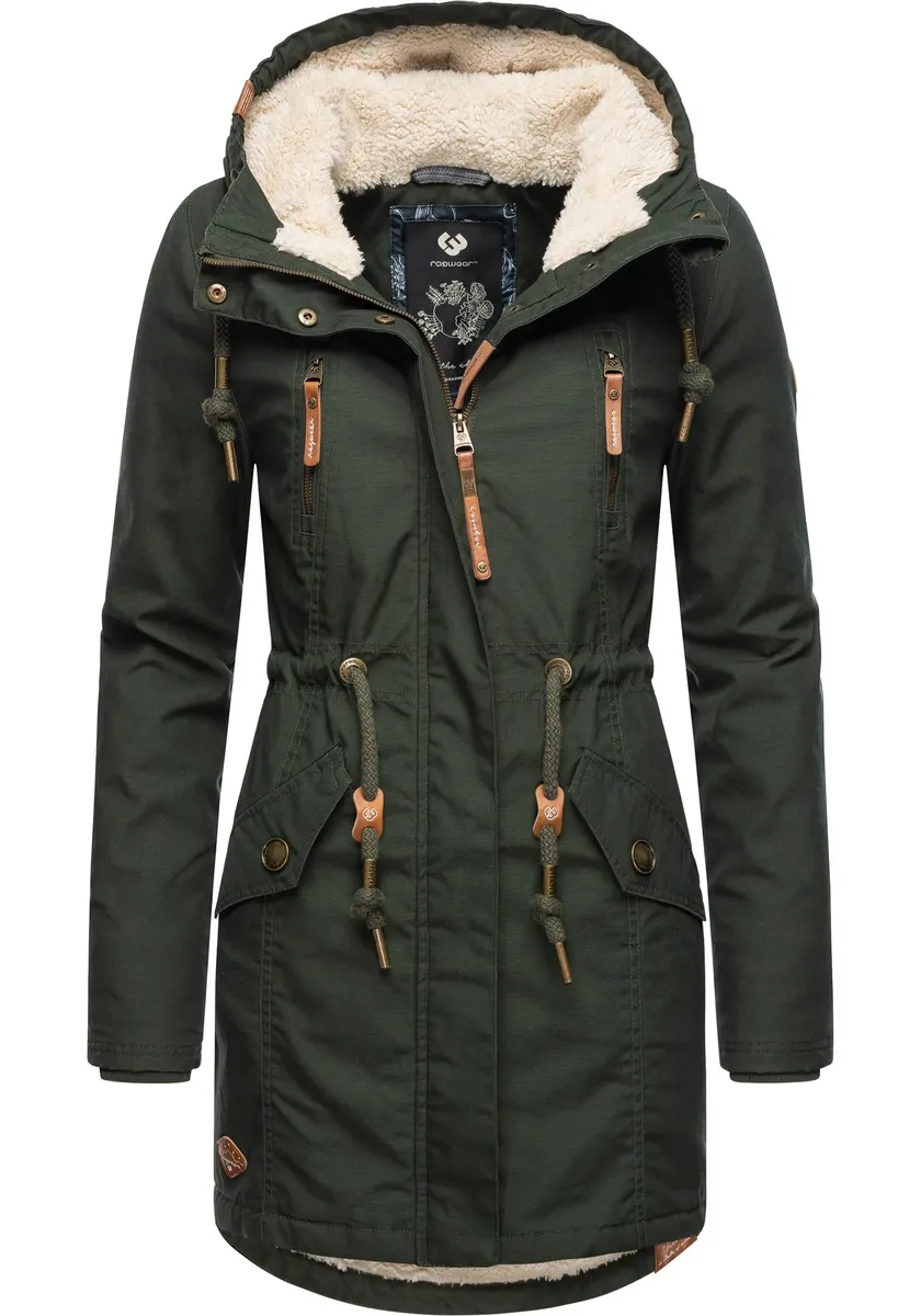 Зимнее пальто Ragwear "Элси", стильная зимняя парка с капюшоном и флисом Тедди, зеленый
Зимнее пальто Ragwear "Элси", стильная зимняя парка с капюшоном и флисом Тедди, зеленый