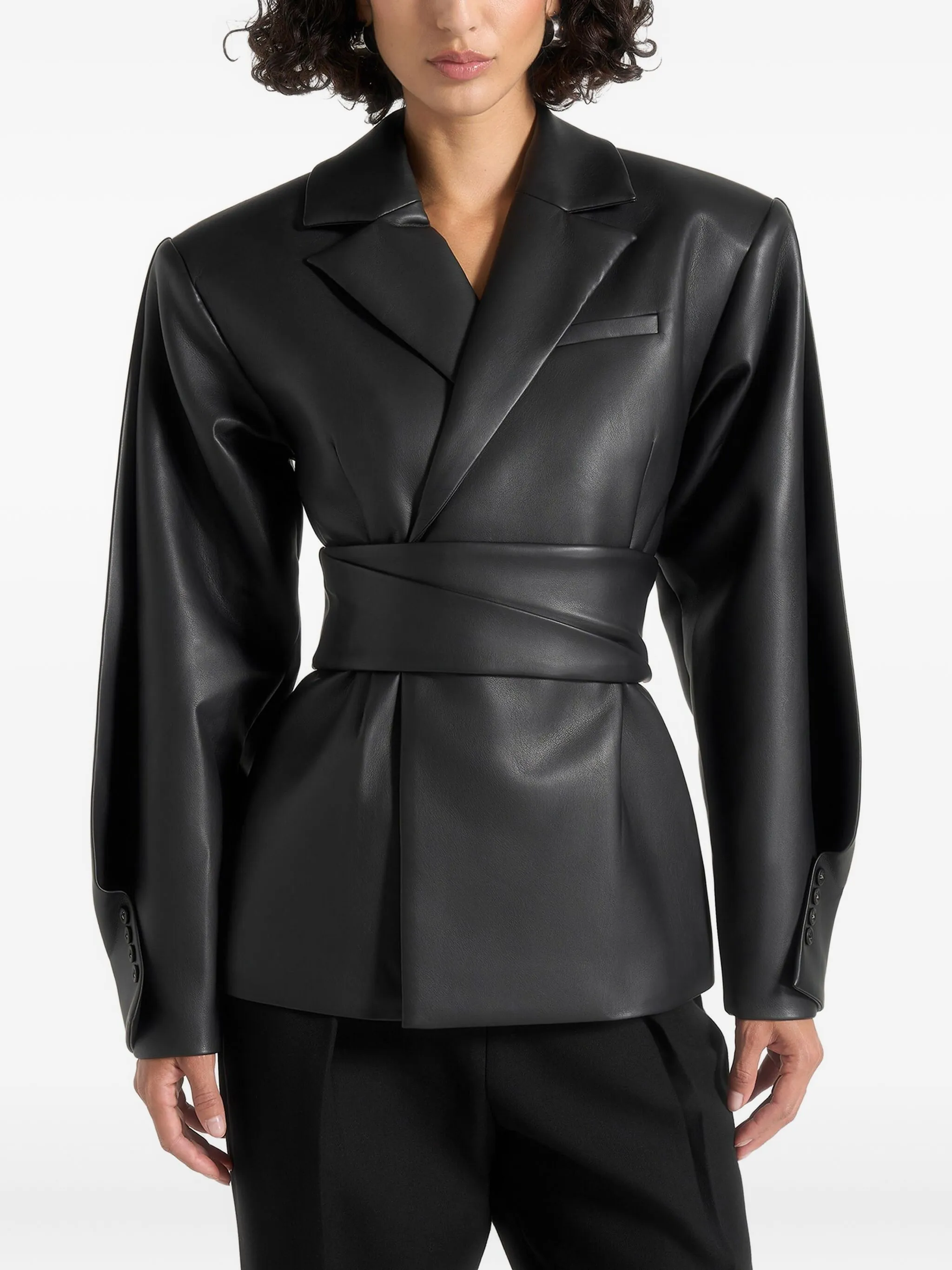 Блейзер Marie с поясом Manière De Voir, черный
Блейзер Marie с поясом Manière De Voir, черный