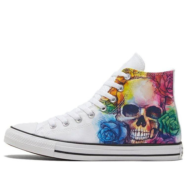 Кроссовки chuck taylor all star high top skull and roses 'white' Converse, белый
Кроссовки chuck taylor all star high top skull and roses 'white' Converse, белый