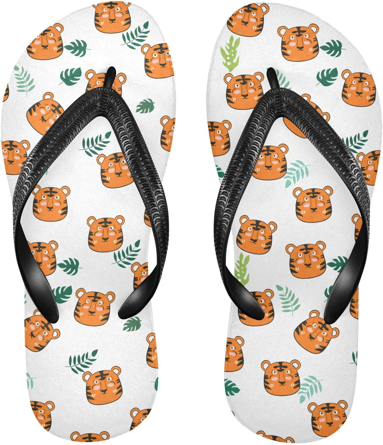 Женские и мужские пляжные шлепанцы с милым тигром и тропическими листьями для летнего отдыха и душа 20861735 Kfbe, Tiger
Женские и мужские пляжные шлепанцы с милым тигром и тропическими листьями для летнего отдыха и душа 20861735 Kfbe, Tiger