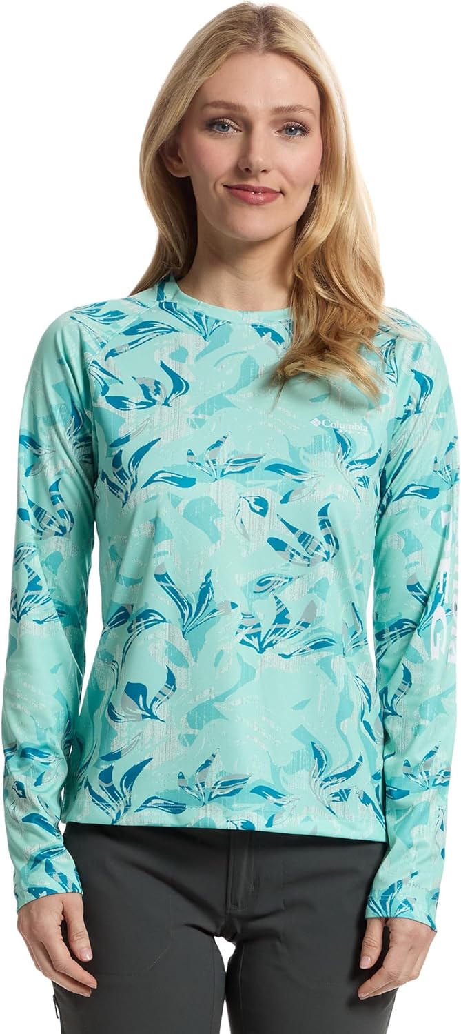 Columbia женская футболка Super Tidal с длинным рукавом, Spray Undertow
Columbia женская футболка Super Tidal с длинным рукавом, Spray Undertow