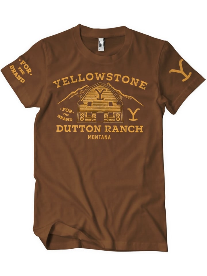 Коричневая футболка yellowstone, Коричневый, Коричневая футболка yellowstone
Коричневая футболка yellowstone, Коричневый, Коричневая футболка yellowstone