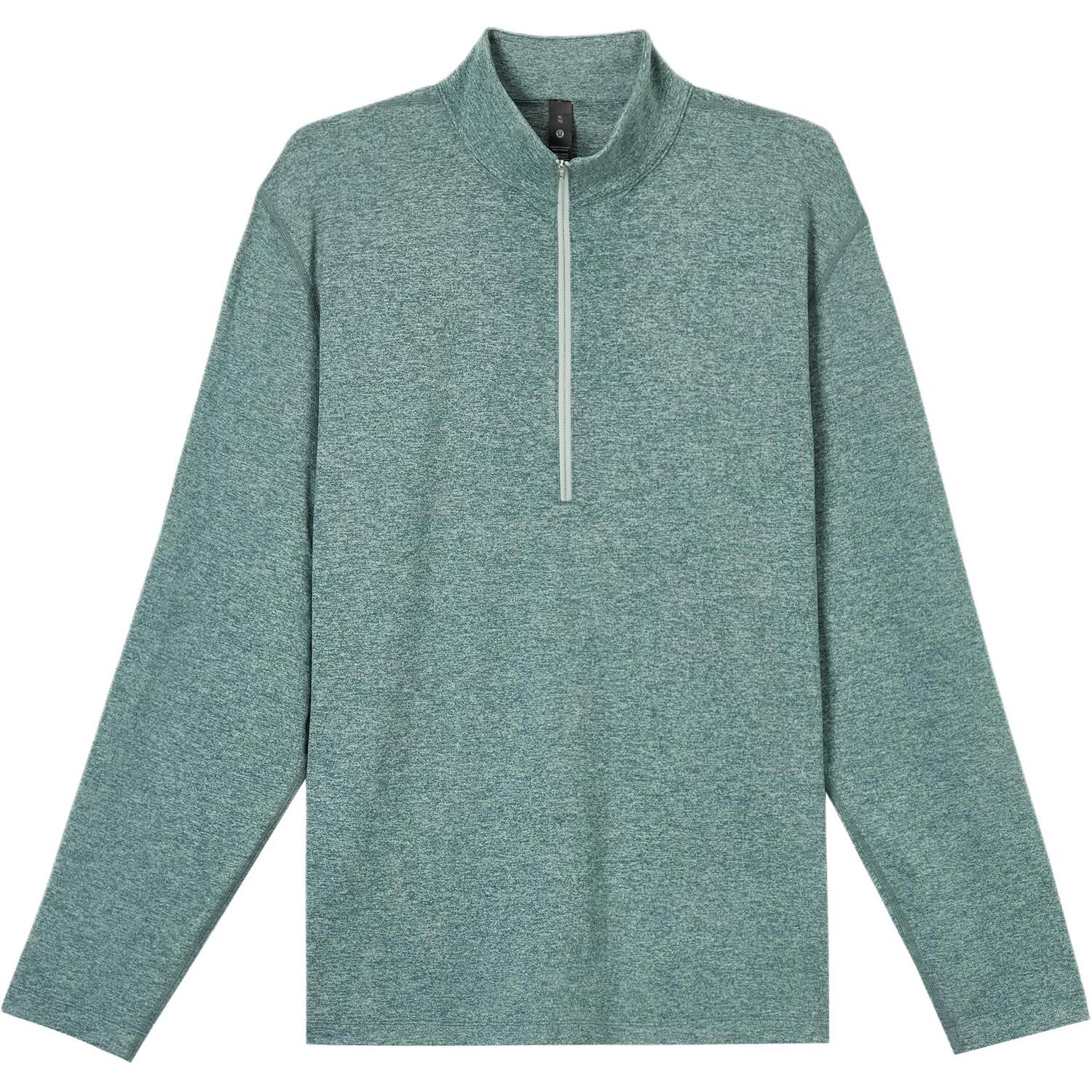 Мужская мягкая флисовая толстовка с полузастежкой Lululemon, серо-зеленый
Мужская мягкая флисовая толстовка с полузастежкой Lululemon, серо-зеленый