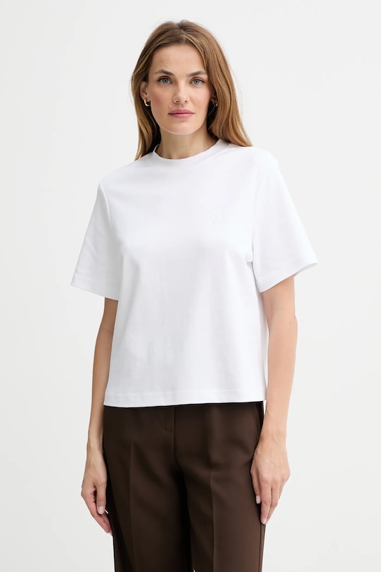 Хлопковая футболка Allsaints, белый
Хлопковая футболка Allsaints, белый