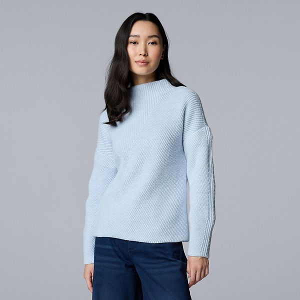 Свитер с рельефными швами Simply Vera Vera Wang, Mystic Gulf
Свитер с рельефными швами Simply Vera Vera Wang, Mystic Gulf