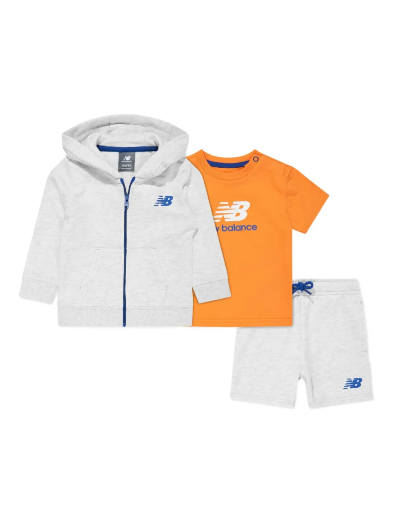 Спортивный костюм с логотипом (комплект из трех предметов) New Balance Kids, серый
Спортивный костюм с логотипом (комплект из трех предметов) New Balance Kids, серый