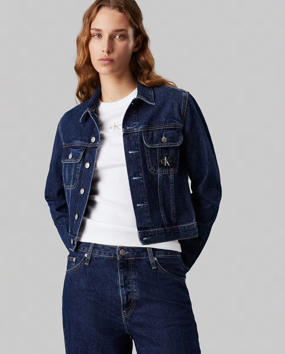 Женская укороченная джинсовая куртка 90-х годов Calvin Klein Jeans, синий
Женская укороченная джинсовая куртка 90-х годов Calvin Klein Jeans, синий
