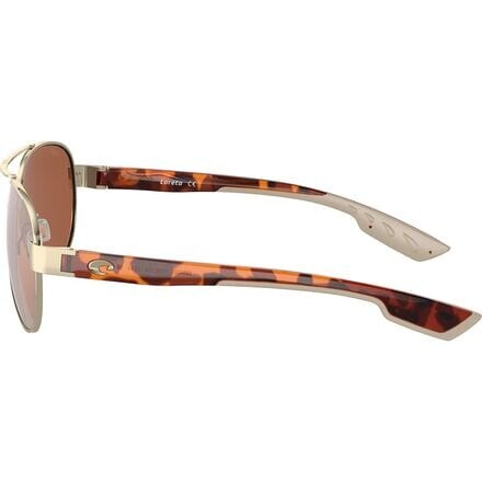 Поляризованные солнцезащитные очки Loreto 580P Costa, цвет Rose Gold Frame/Tortoise Temples Frame/Copper Silver Mirror
Поляризованные солнцезащитные очки Loreto 580P Costa, цвет Rose Gold Frame/Tortoise Temples Frame/Copper Silver Mirror