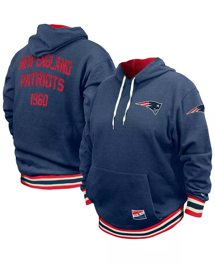 Мужской синий худи больших размеров New England Patriots NFL New Era
Мужской синий худи больших размеров New England Patriots NFL New Era