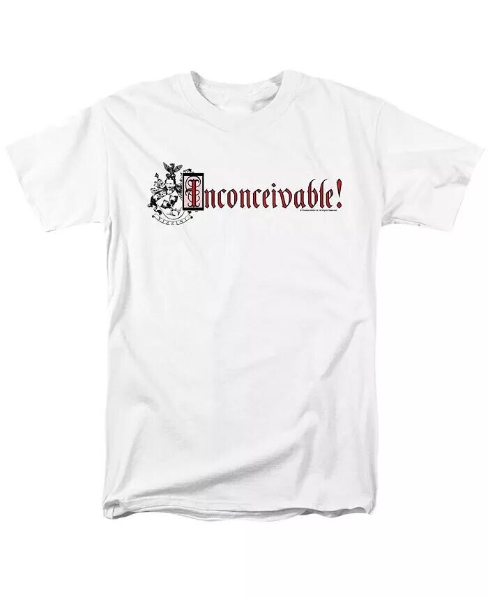 Футболка с коротким рукавом для взрослых Big & Tall Vizzini Crest Princess Bride, белый
Футболка с коротким рукавом для взрослых Big & Tall Vizzini Crest Princess Bride, белый