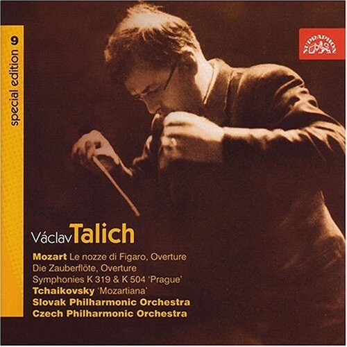 CD диск Mozart / Tchaikovsky / Czech Phil Orch / Talich: Vaclav Talich 9 
CD диск Mozart / Tchaikovsky / Czech Phil Orch / Talich: Vaclav Talich 9
