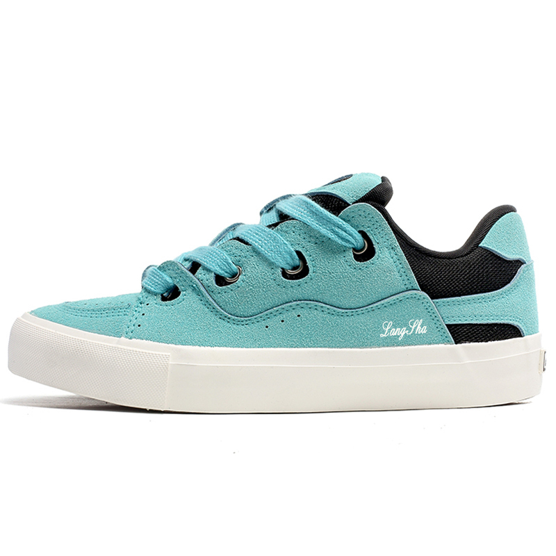 Lanza Антискользящие износостойкие низкие скейтерские кроссовки унисекс - Лазурно-голубой, цвет Lake Blue
Lanza Антискользящие износостойкие низкие скейтерские кроссовки унисекс - Лазурно-голубой, цвет Lake Blue