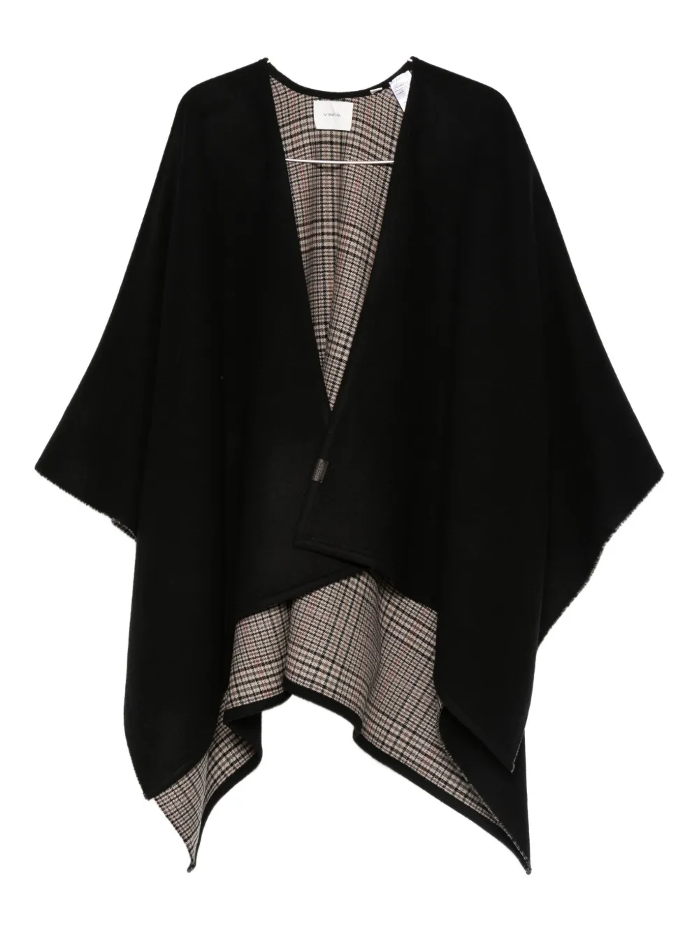 Кейп в клетку Vince, черный
Кейп в клетку Vince, черный