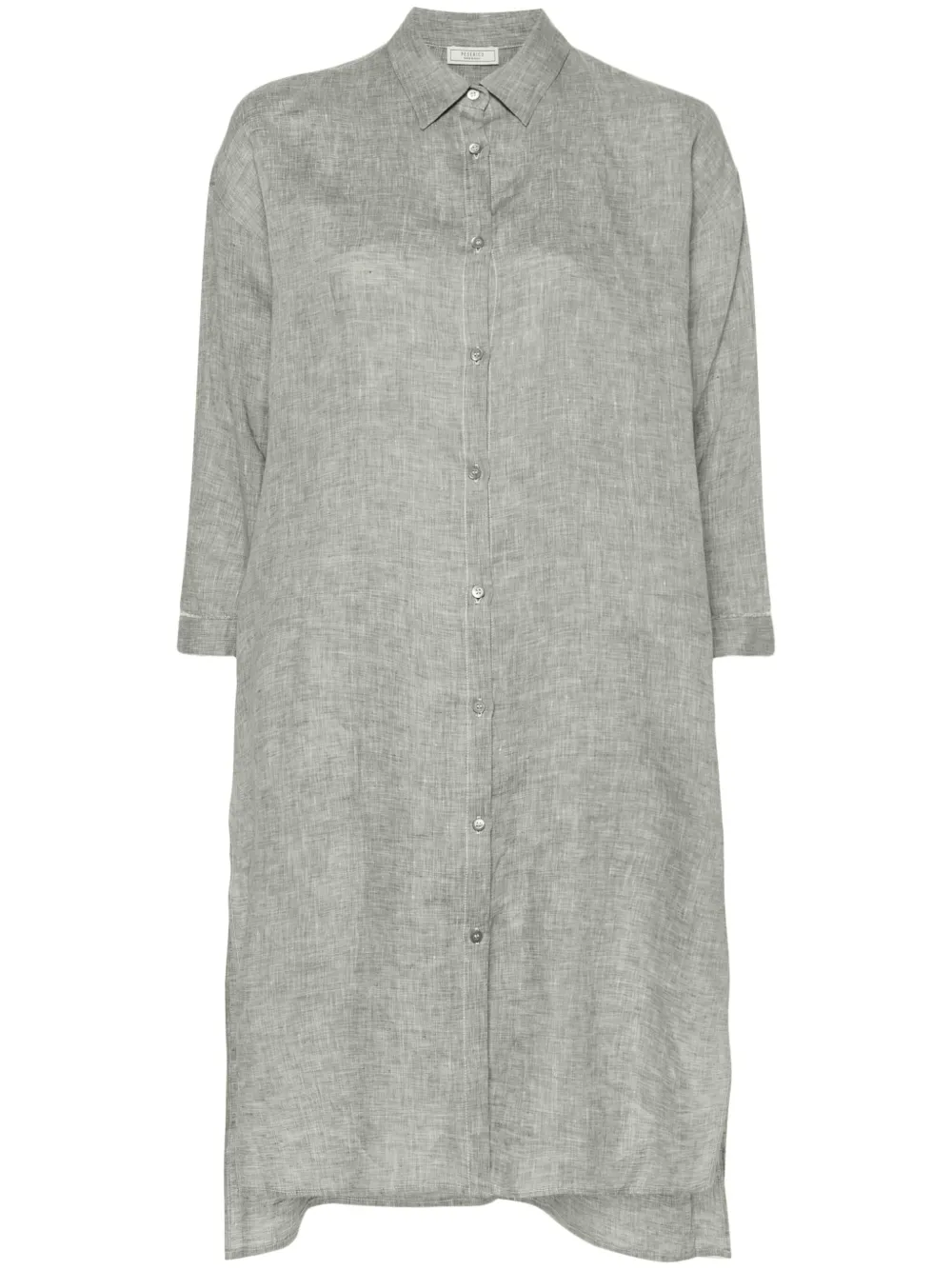 Поплиновая рубашка с бусинами Peserico, зеленый
Поплиновая рубашка с бусинами Peserico, зеленый