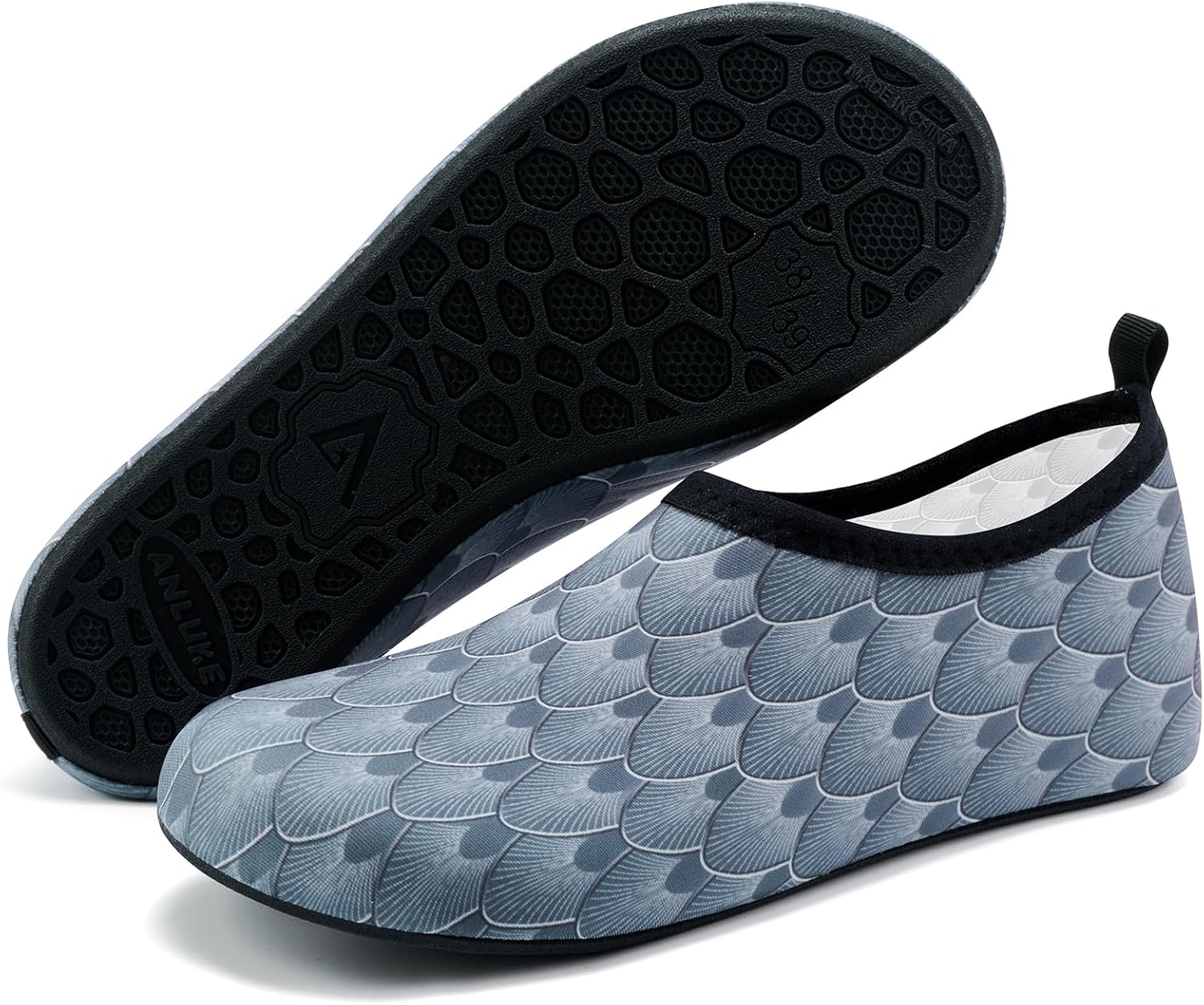 Водные туфли ANLUKE Barefoot Aqua Yoga, быстро сохнущие пляжные плавательные и серфовые носки для женщин и мужчин, серый
Водные туфли ANLUKE Barefoot Aqua Yoga, быстро сохнущие пляжные плавательные и серфовые носки для женщин и мужчин, серый