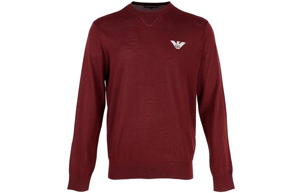 EMPORIO ARMANI Вязаный свитер мужской бордовый
EMPORIO ARMANI Вязаный свитер мужской бордовый