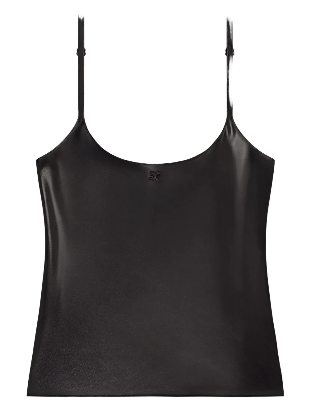 Топ с логотипом Courrèges, черный
Топ с логотипом Courrèges, черный
