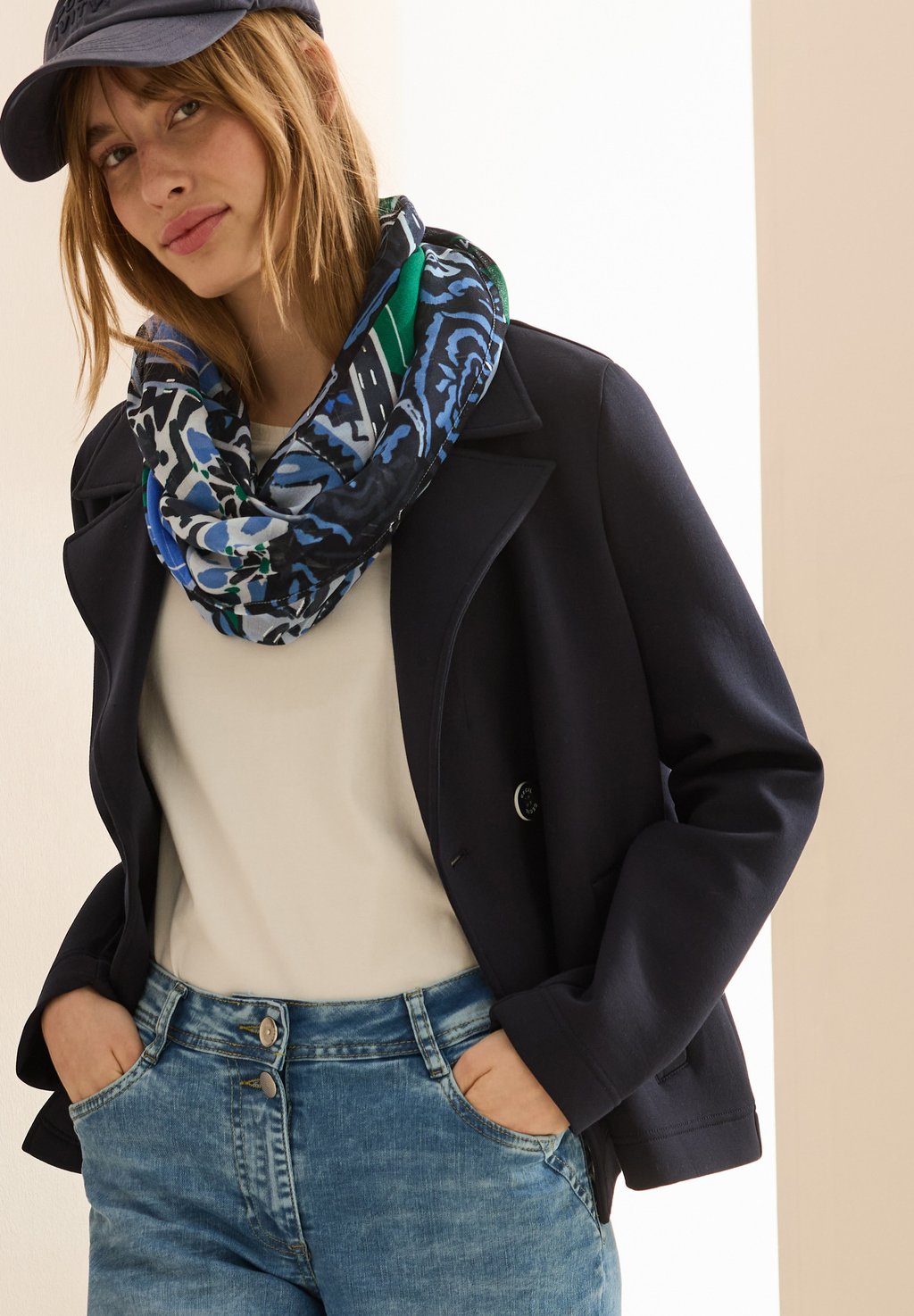 Снуд Cecil, сине-зеленый
Снуд Cecil, сине-зеленый