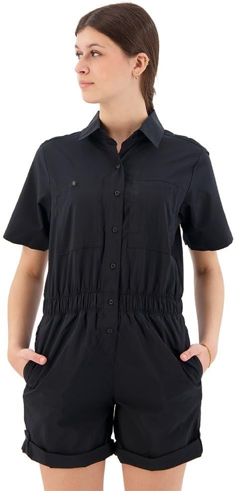 Columbia womens Silver Ridge Utility Romper, Black
Columbia womens Silver Ridge Utility Romper, Black