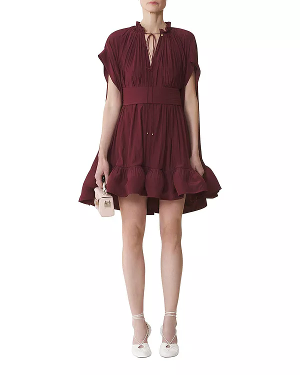 Короткое платье из шармеза Lanvin, красный
Короткое платье из шармеза Lanvin, красный