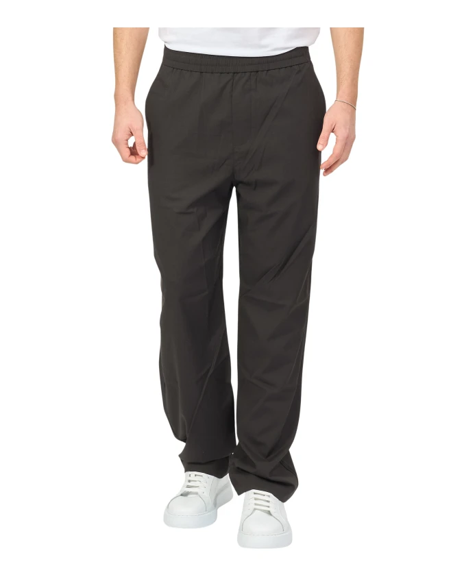 Черные брюки с эластичным поясом Armani Exchange, черный
Черные брюки с эластичным поясом Armani Exchange, черный