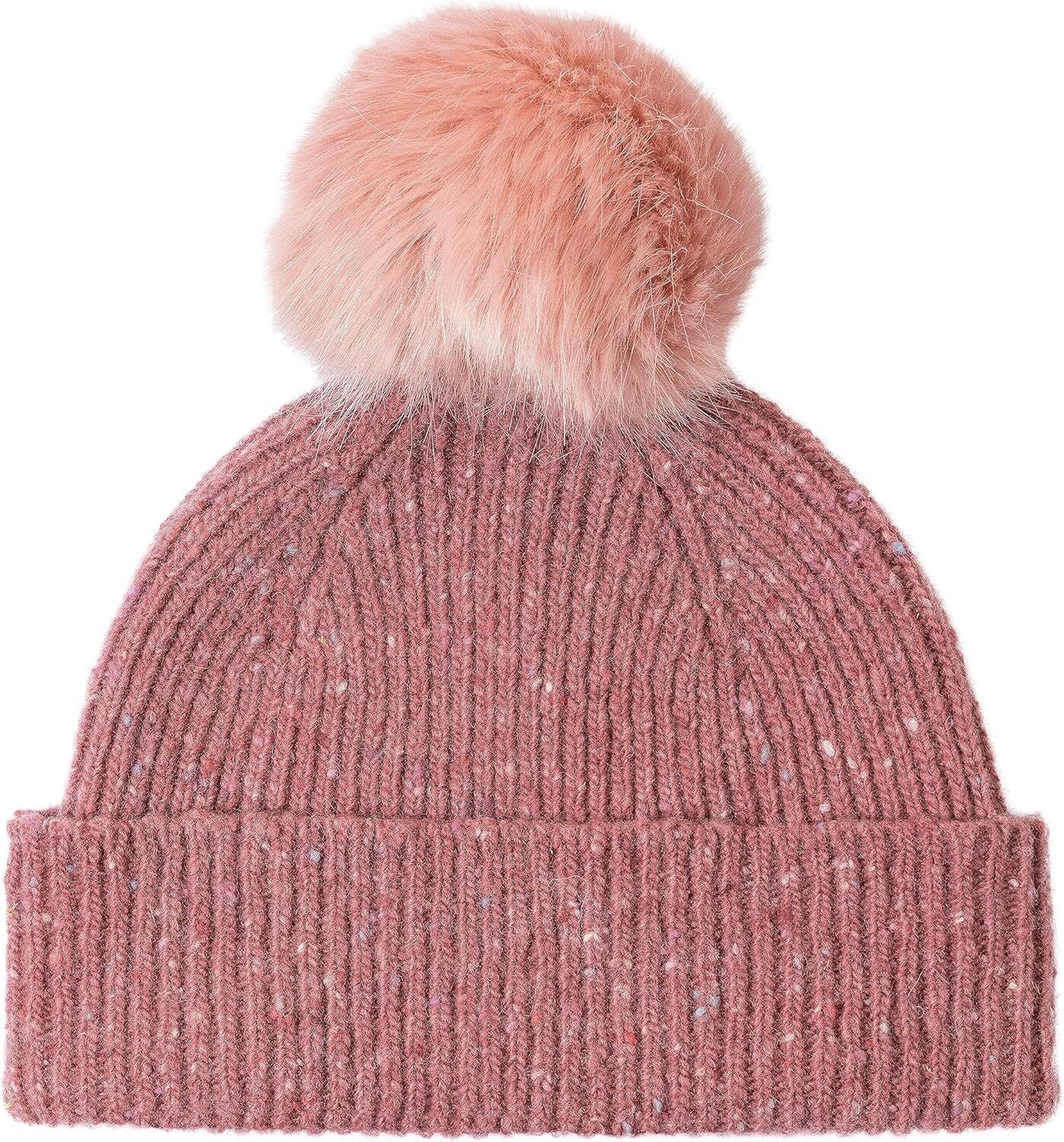 Paul Smith Womens Women's Donegal Pom Pom Beanie, Pink
Paul Smith Womens Women's Donegal Pom Pom Beanie, Pink