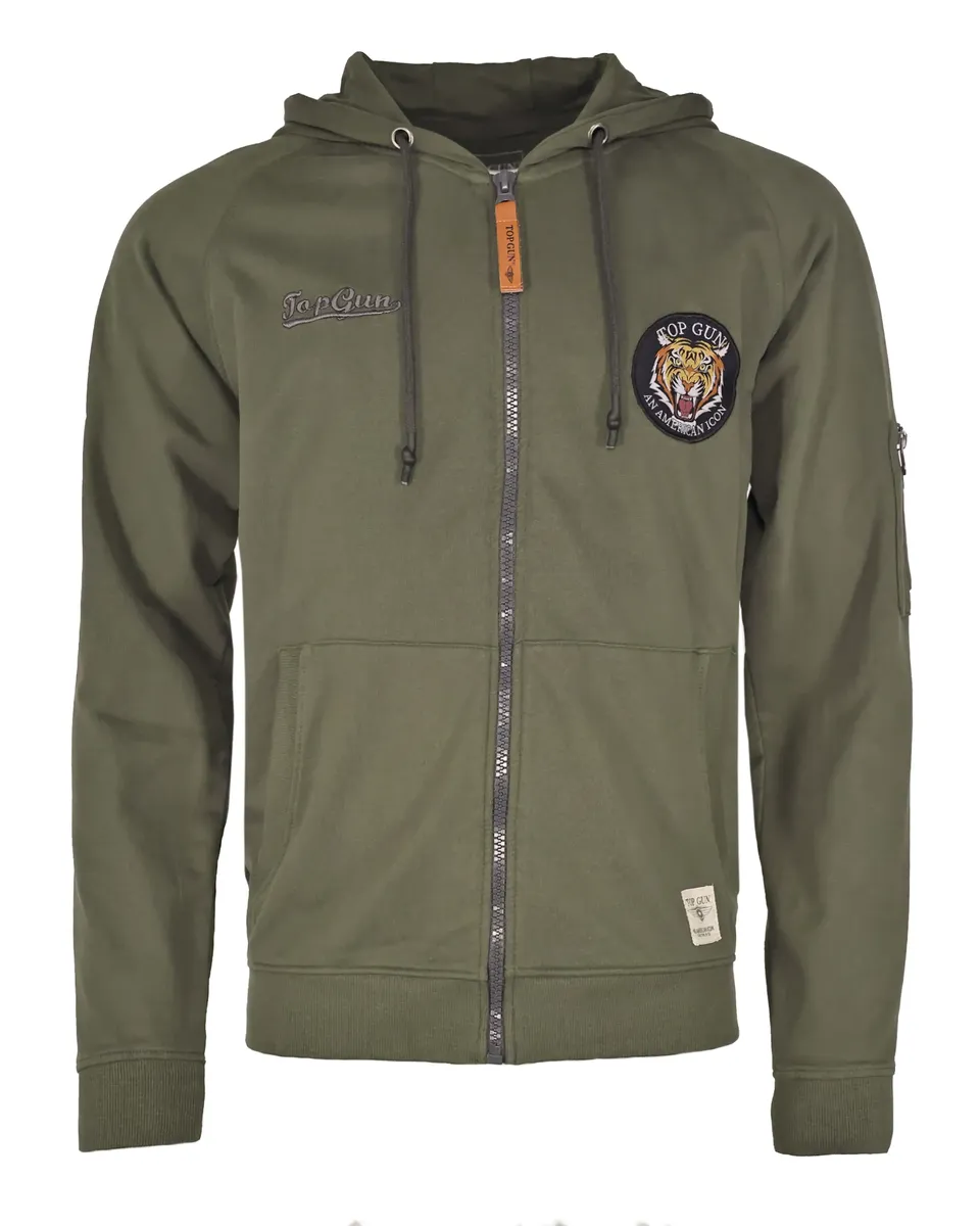 Толстовка TOP GUN "TG20213018", оливковый
Толстовка TOP GUN "TG20213018", оливковый