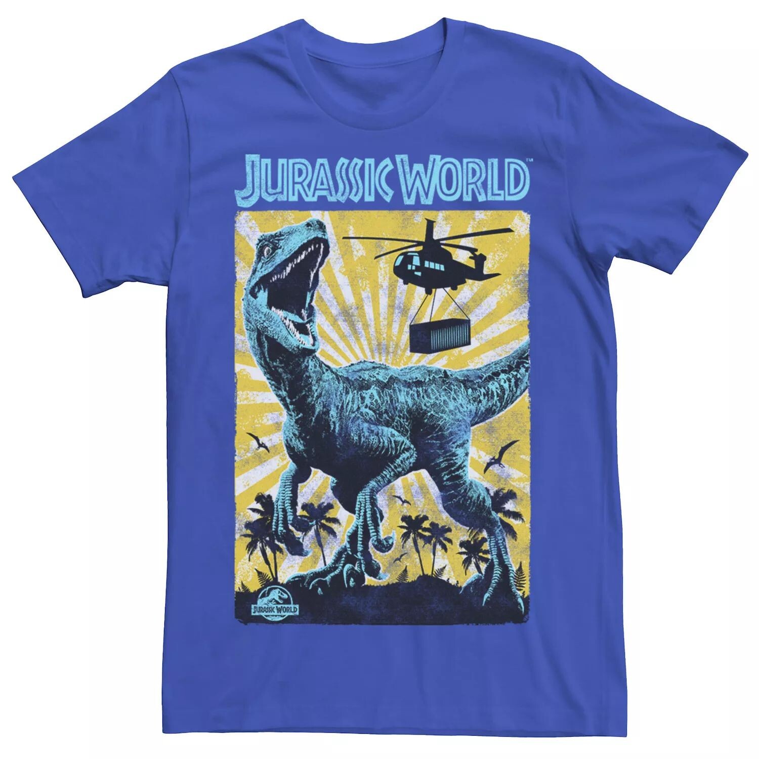 Мужская футболка Jurassic World T-Rex Color Pop Retro Poster Licensed Character
Мужская футболка Jurassic World T-Rex Color Pop Retro Poster Licensed Character