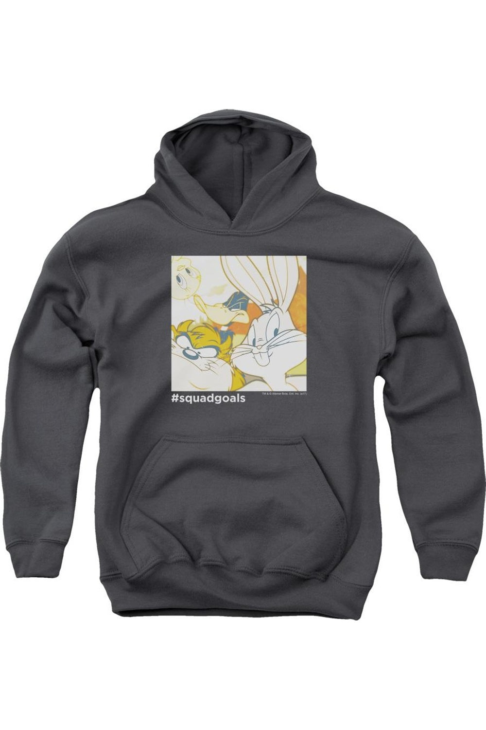 Толстовка с капюшоном Looney Tunes Squad Goals для молодежи Gildan, Charcoal
Толстовка с капюшоном Looney Tunes Squad Goals для молодежи Gildan, Charcoal