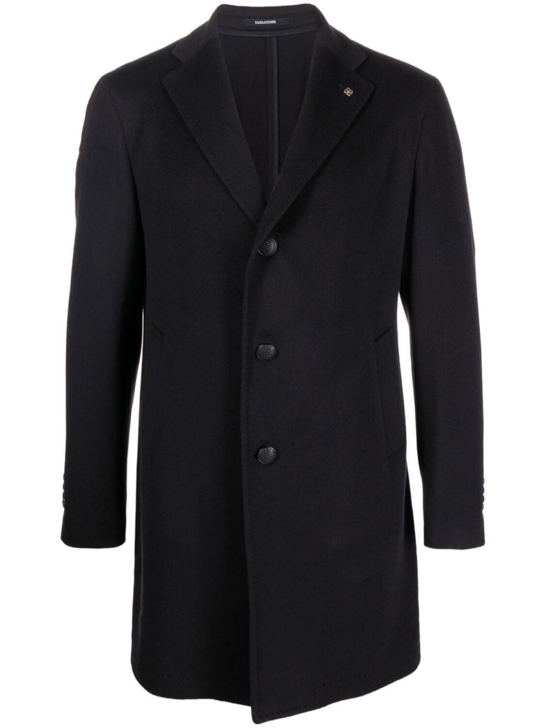 Tagliatore однобортное кашемировое пальто, синий
Tagliatore однобортное кашемировое пальто, синий