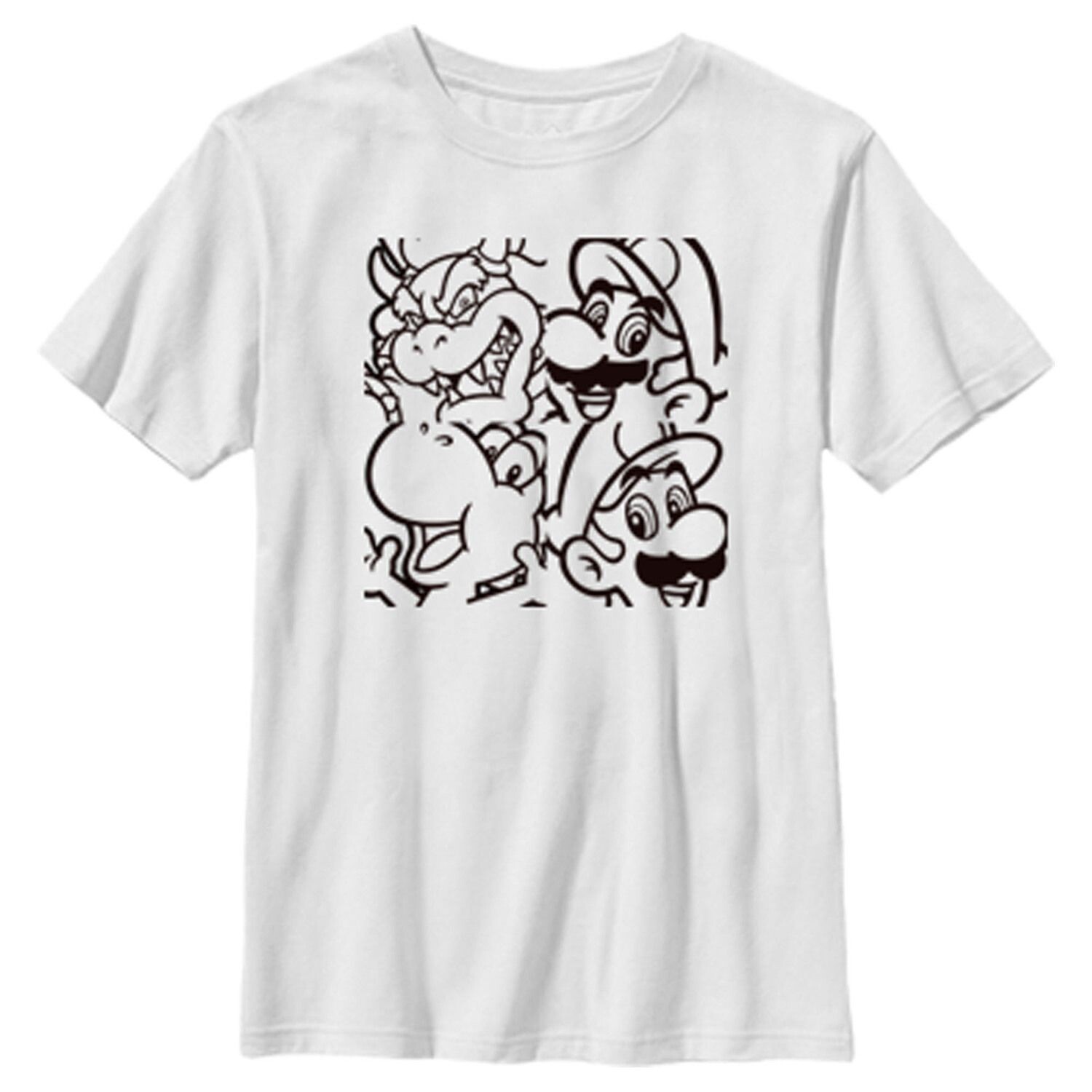 Классическая футболка с графическим рисунком Nintendo Super Mario Group для мальчиков 8–20 лет Licensed Character
Классическая футболка с графическим рисунком Nintendo Super Mario Group для мальчиков 8–20 лет Licensed Character