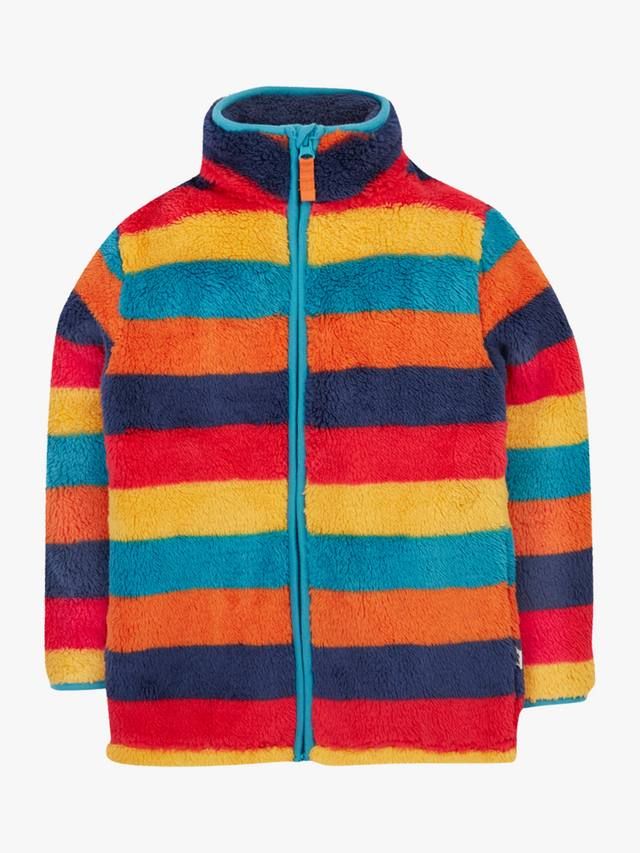 Детская куртка из флиса с молнией Frugi, Autumn Stripe
Детская куртка из флиса с молнией Frugi, Autumn Stripe