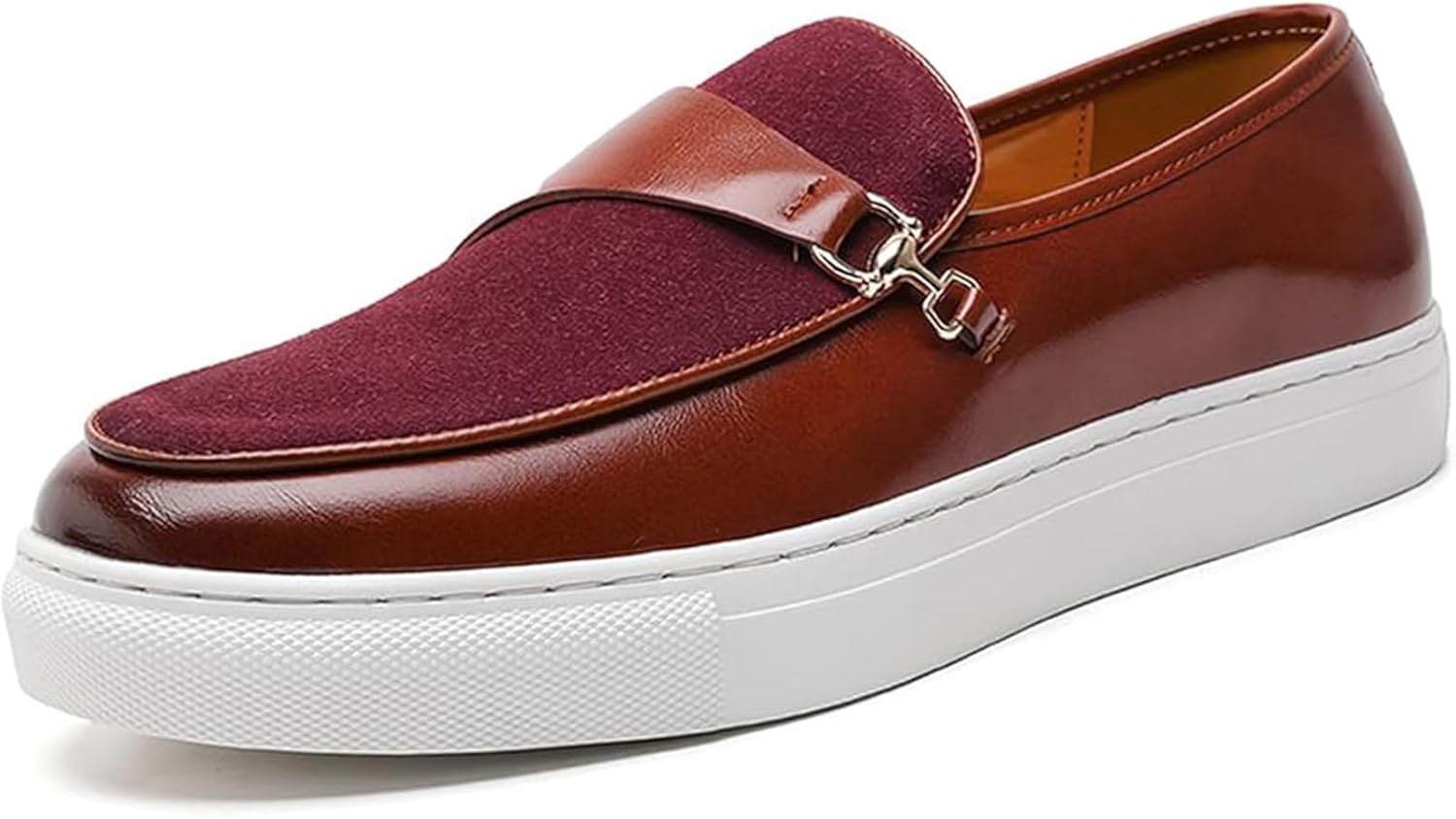 Мужские комфортные лоферы Xinduoyu, деловые повседневные туфли на плоской подошве, красный
Мужские комфортные лоферы Xinduoyu, деловые повседневные туфли на плоской подошве, красный