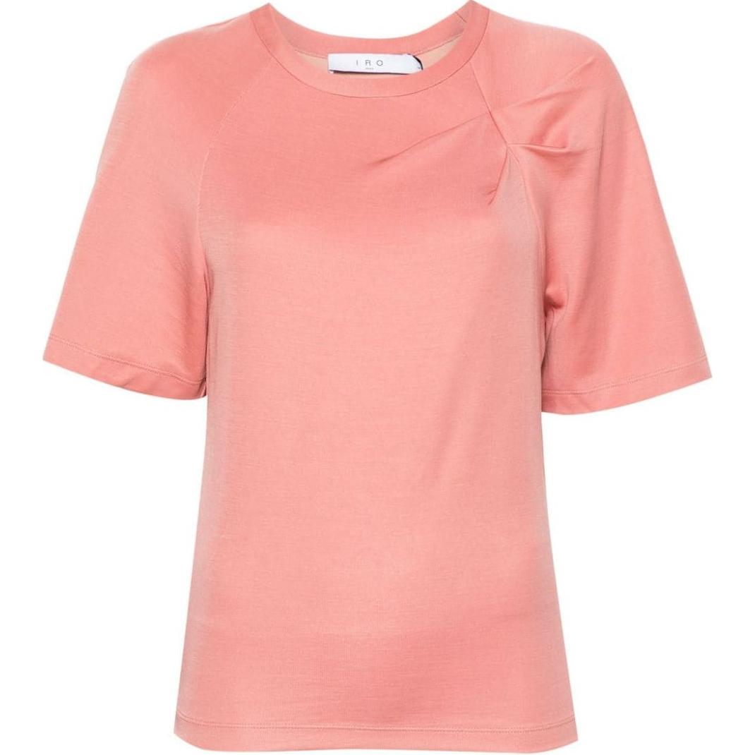 Айро Юмаэ Футболка со складками IRO NIGHT, розовая
Айро Юмаэ Футболка со складками IRO NIGHT, розовая