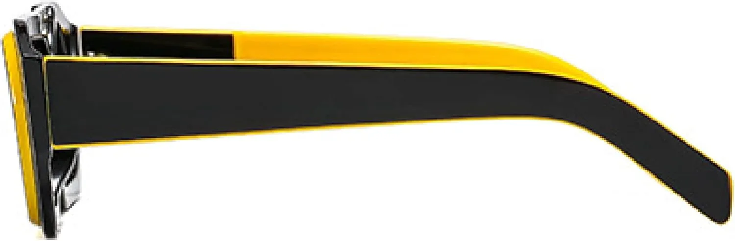 Солнцезащитные очки AUGEN в стиле ретро, винтаж, квадратные, абстрактные, унисекс, желтые, защита UV400, средний размер (C1, 118) - упаковка из 1 шт, C1
Солнцезащитные очки AUGEN в стиле ретро, винтаж, квадратные, абстрактные, унисекс, желтые, защита UV400, средний размер (C1, 118) - упаковка из 1 шт, C1