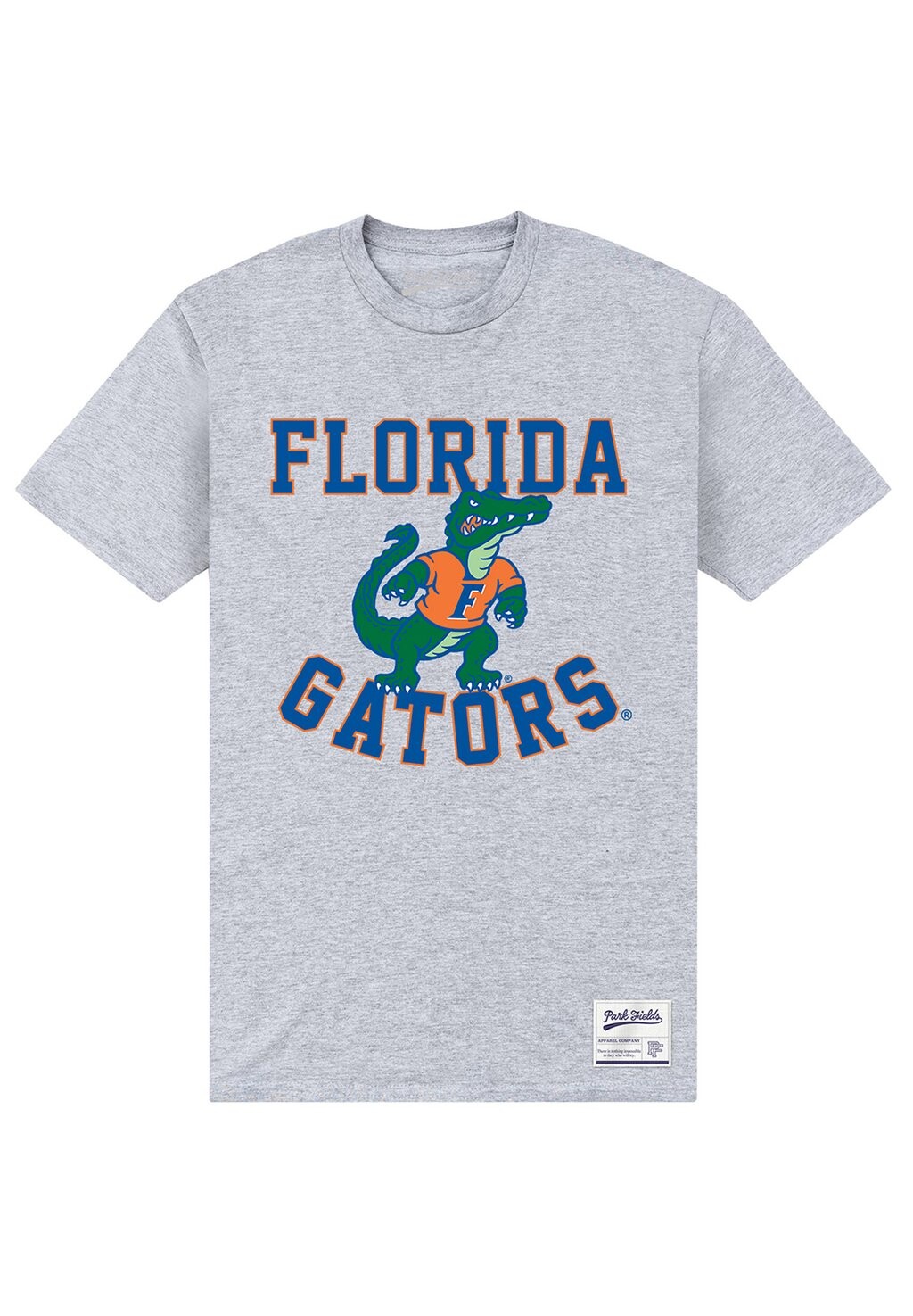 Футболка с принтом PARK FIELDS UNIVERSITY OF FLORIDA GATORS Henry Tiger, светло-серый
Футболка с принтом PARK FIELDS UNIVERSITY OF FLORIDA GATORS Henry Tiger, светло-серый